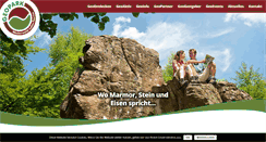 Desktop Screenshot of geopark-wlt.de