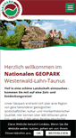 Mobile Screenshot of geopark-wlt.de